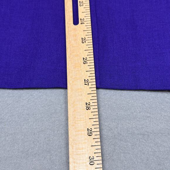 Vintage Karis Korner Blazer Womens 18W Purple Short Sleeve V Neck Button up Top - Picture 5 of 10